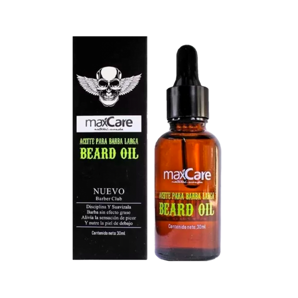 Aceite para Barba Maxcare - Hidratación y Brillo para la Barba
