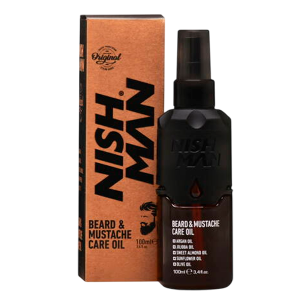 Aceite para Barba 75ml Nishman - Hidratación y Brillo de la Barba