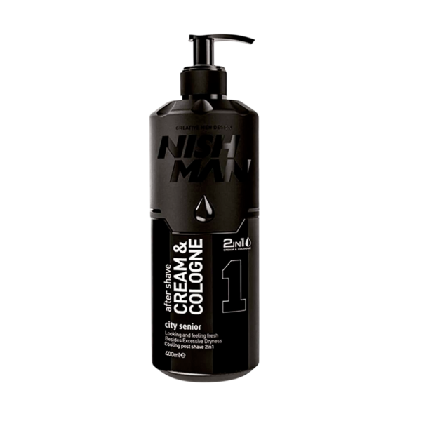 After Shave Crema y Colonia 1 City Senior 400ml - Nishman