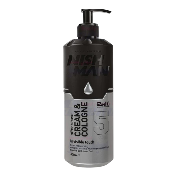 After Shave Crema y Colonia 5 Invisible Touch - Nishman