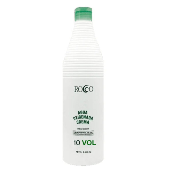 Agua Oxigenada 1000ml Rocco - Aclarante para Barbería y Peluquería