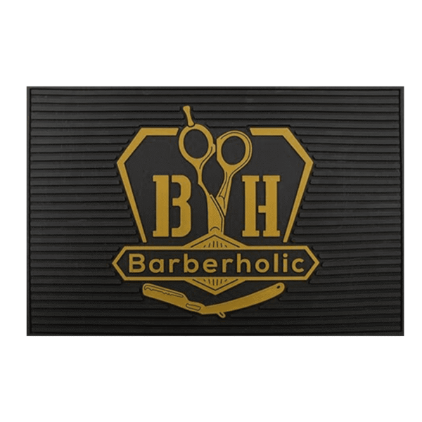 Alfombra Antideslizante BH Barberholic - Organizador Estación Barbería
