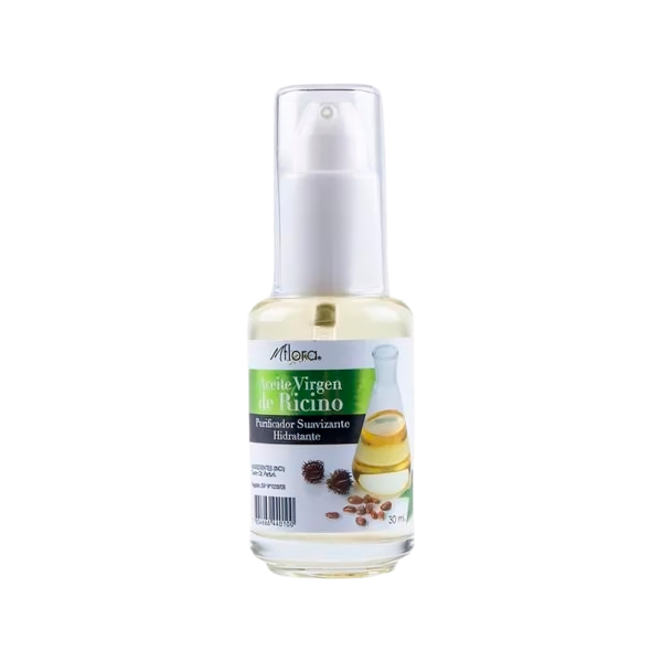 Aceite Virgen de Ricino Mflora - Crecimiento y Fortalecimiento Capilar