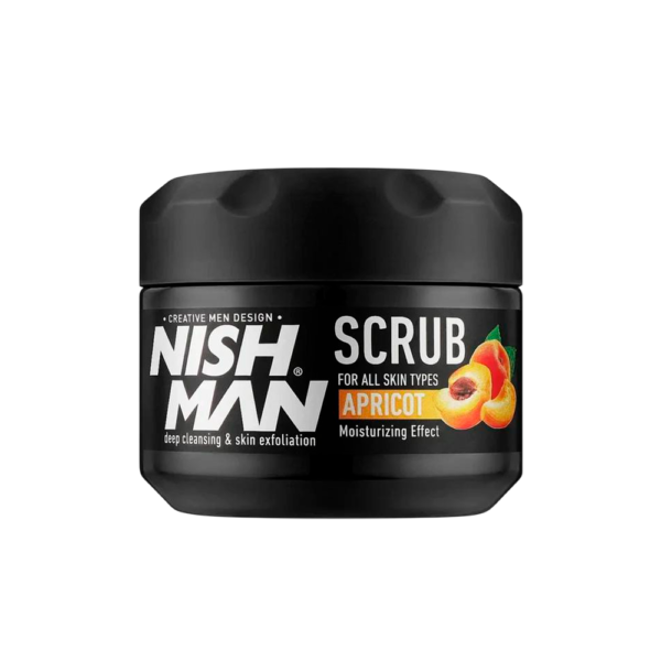 Big Apricot Scrub Exfoliante Nishman - Exfoliación Facial para Barbería