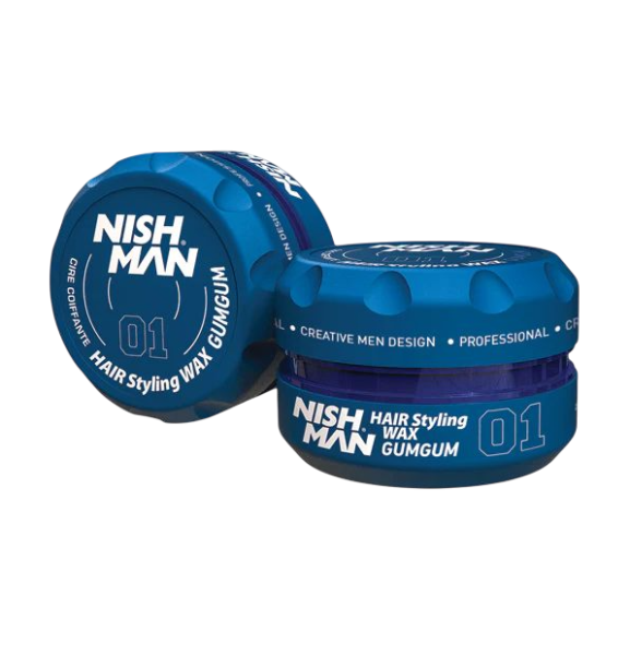 Cera Hair Wax 01 GumGum Nishman - Fijación Extra Fuerte