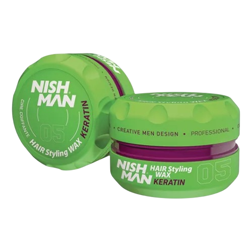 Cera Hair Wax 05 Keratin Nishman - Fijación con Keratina