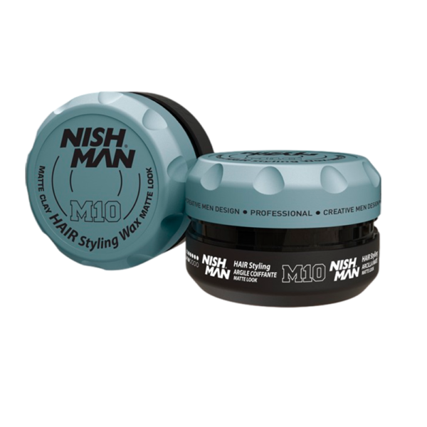 Cera Pasta Mate M10 Argile Coiffante 100ml - Nishman
