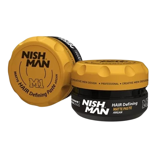 Cera Pasta Mate M1 Argán 100ml Nishman - Acabado Mate con Argán