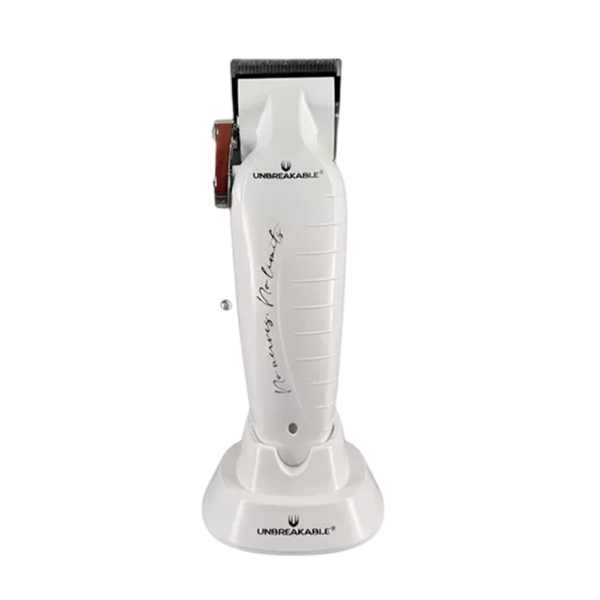 Clipper White Unbreakable - Máquina de Corte Inalámbrica Blanca