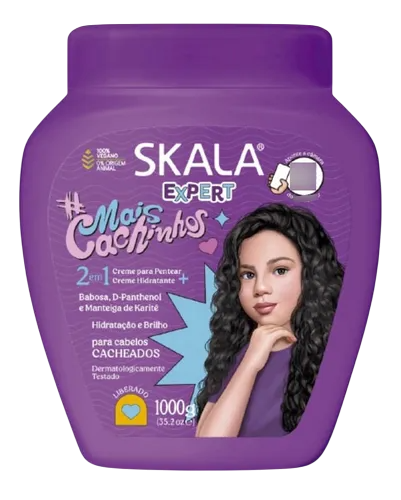 Crema Skala Mais Cachinhos 2 en 1 - Definición de Rizos