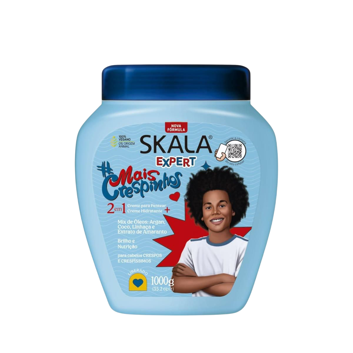 Crema Skala Mais Crespinhos 2 en 1