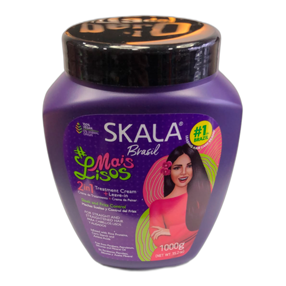 Crema Skala Mais Lisos 2 en 1 - Control del Frizz y Alisado