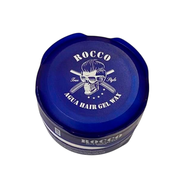 Cera Blue Agua Hair Gel Wax Rocco - Fijación y Brillo con Efecto Húmedo