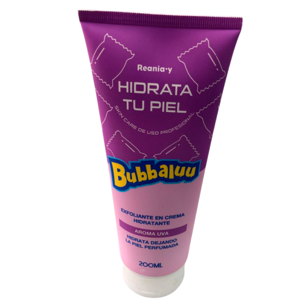 Exfoliante en Crema Bubbaluu Uva Reania - Suavidad y Aroma a Uva