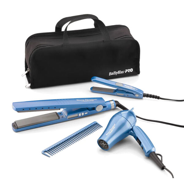 Kit de Viaje BaBylissPRO - Secador y Plancha Profesional de Viaje