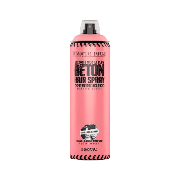 Laca Beton Hair Spray Pink Immortal - Fijación Fuerte Aroma Floral