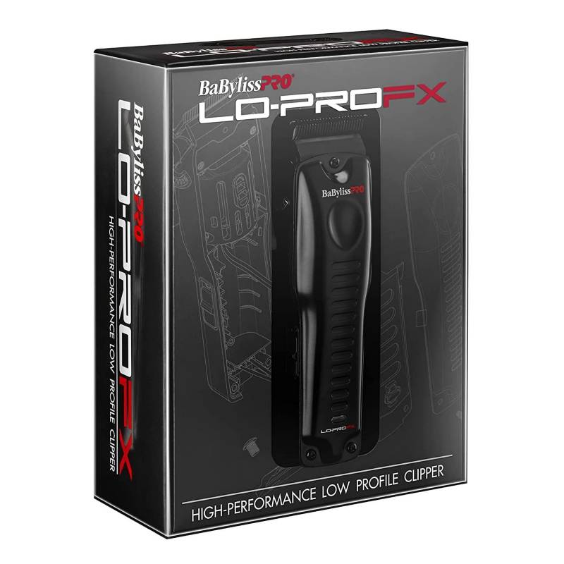 BaBylissPRO Clipper Lo-Pro Black FX825UZ - Imagen 2