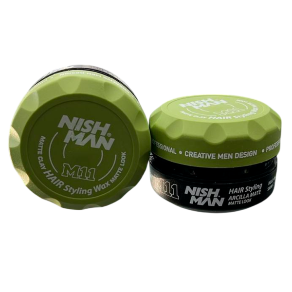 Pasta Mate M11 Matte Clay Wax Nishman 100ml - Arcilla Mate