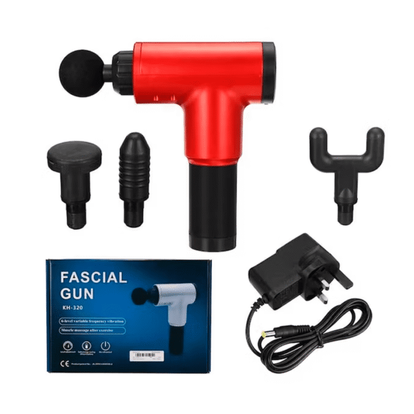 Masajeador de Pistola Fascial Gun - Relajación y Recuperación Muscular