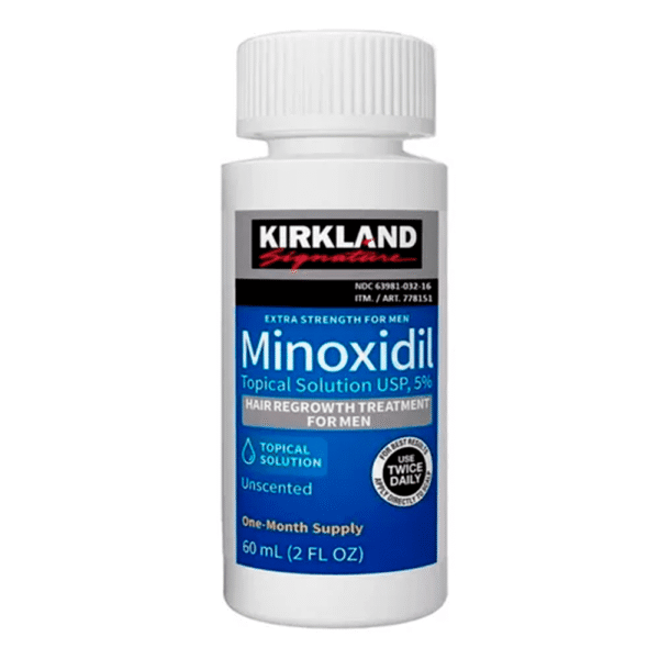 Minoxidil Kirkland 5% - Tratamiento Anticaída para Hombres