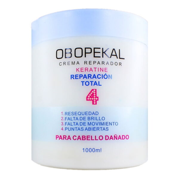 Crema Reparación Total 4 Obopekal - Tratamiento Capilar Intensivo