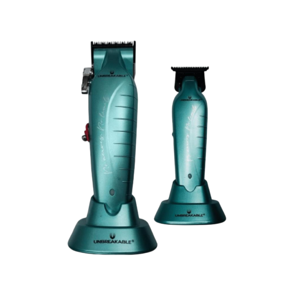 Pack Clipper + Trimmer Unbreakable Blue - Kit Azul Profesional