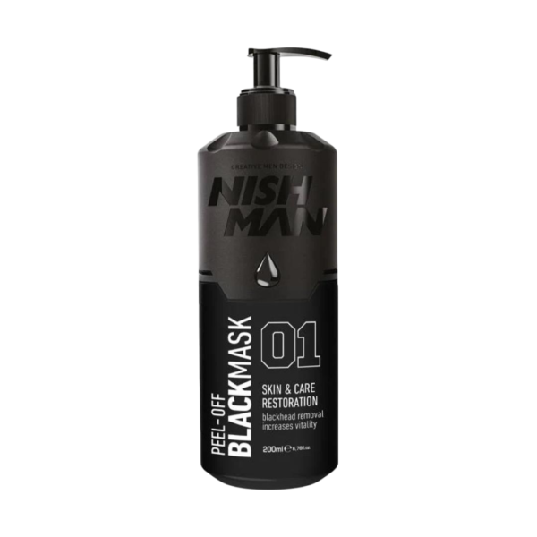 Peel-Off Black Mask 01 Nishman - Mascarilla Negra Facial