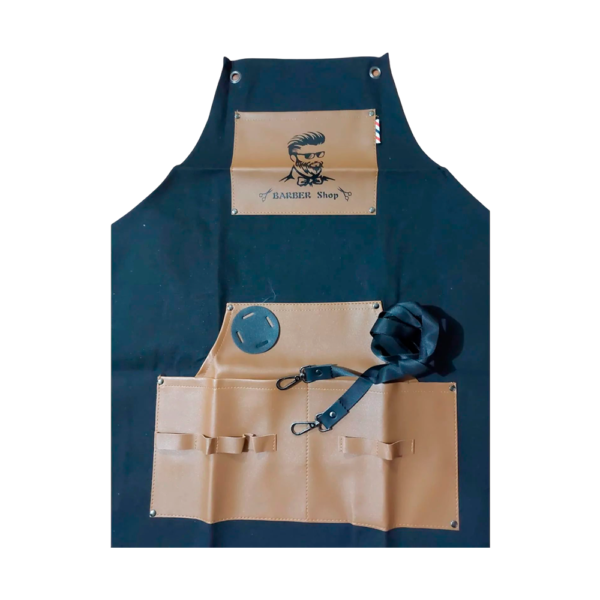 Pechera para Barbería con Diseño Profesional