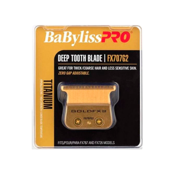 Repuesto Cuchilla Trimmer BaBylissPRO FX707G2 - Dorada Original