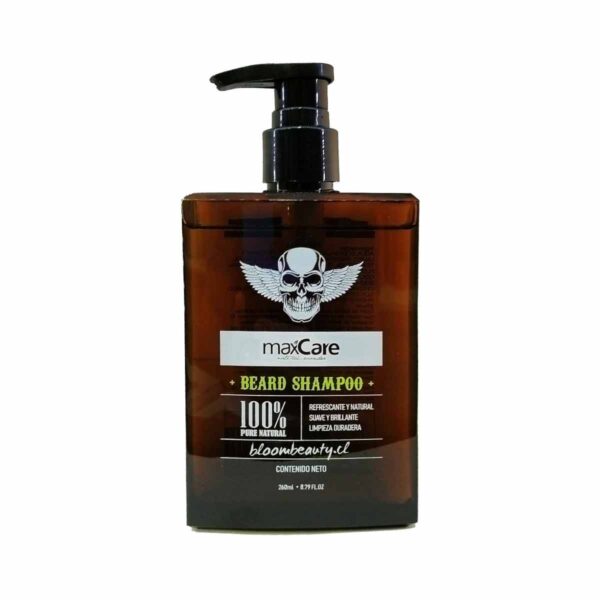 Shampoo para Barba Maxcare - Limpieza y Cuidado de la Barba