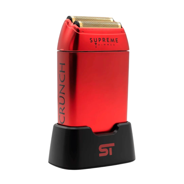 Shaver Crunch Red Supreme - Afeitadora Roja Inalámbrica