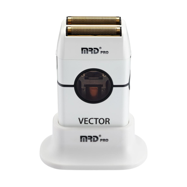 Shaver Vector White MRD ZB-999-4 - Afeitadora Blanca Inalámbrica