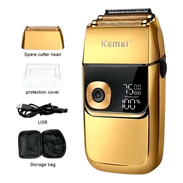 Shaver Kemei KM-2028 - Afeitadora Eléctrica Inalámbrica