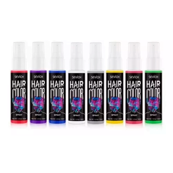Spray Colores Fantasía Sevich - Tinte Temporal de Color para Cabello