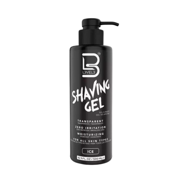 Shaving Gel Ice Level3 - Gel de Afeitado Refrescante Profesional