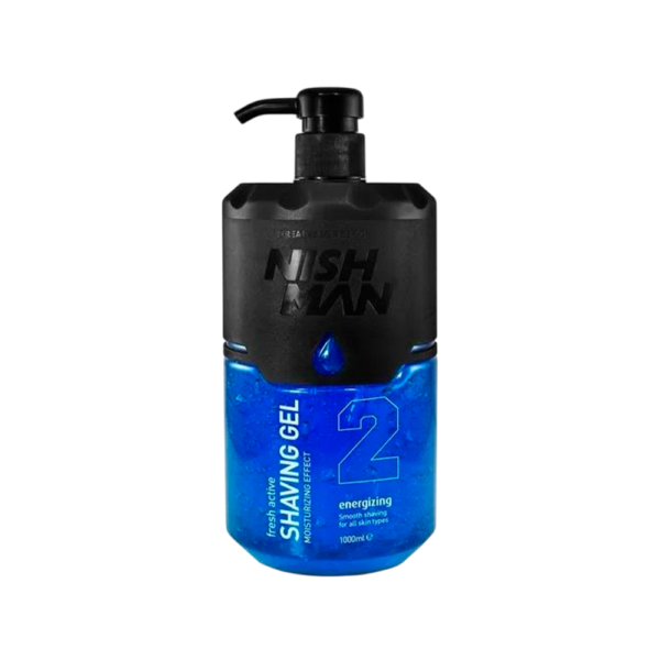 Shaving Gel 2 Energizing 1000ml – Nishman