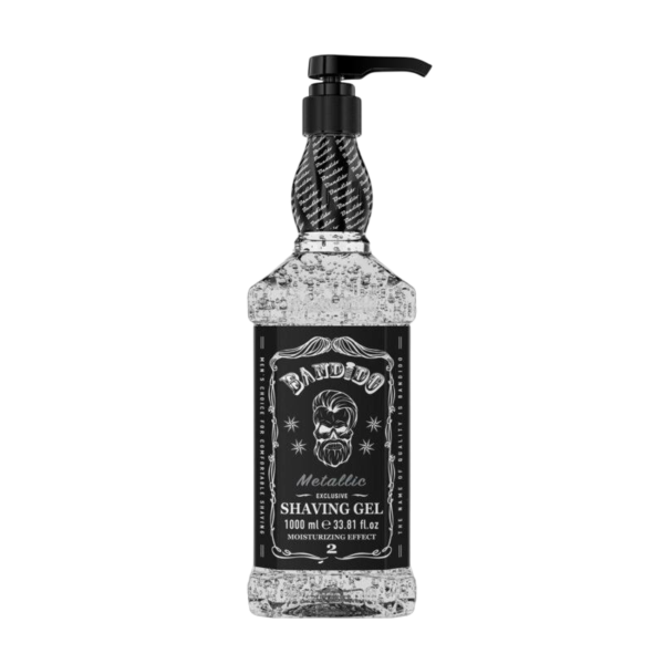Shaving Gel para Afeitado Profesional - Bandido Metallic
