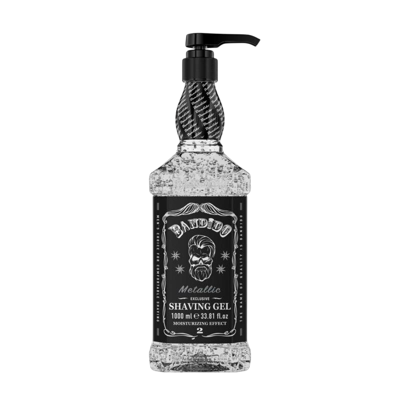 Shaving Gel para Afeitado Profesional - Bandido Metallic