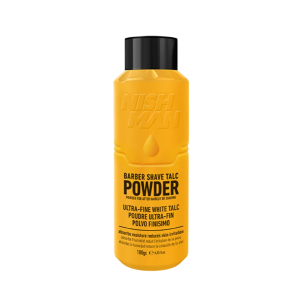 Talco Nishman 180g - Talco Barbería con Fragancia Premium