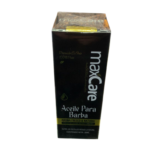 Aceite para Barba Maxcare - Hidrata, Suaviza y Da Brillo