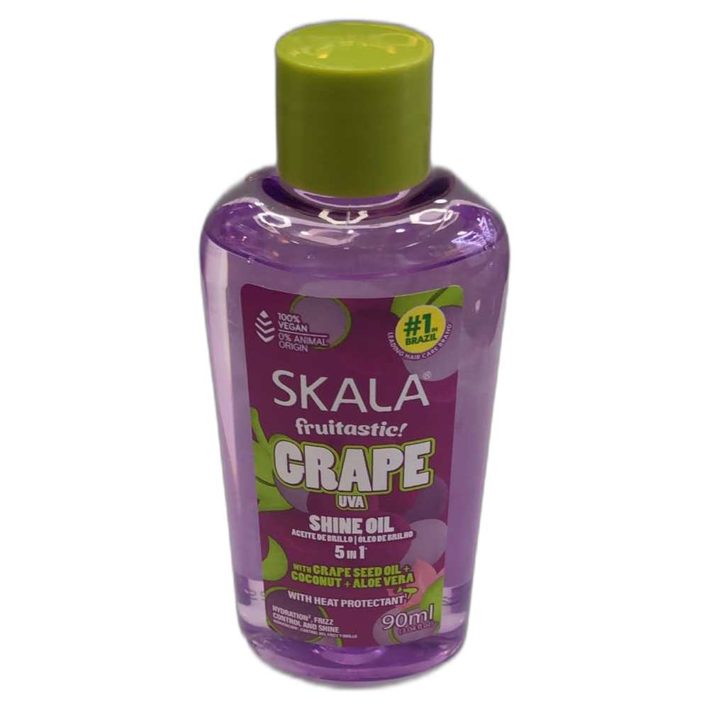 Aceite Finalizador Skala Grape 90ml - Anti-Frizz, Rizos y Brillo