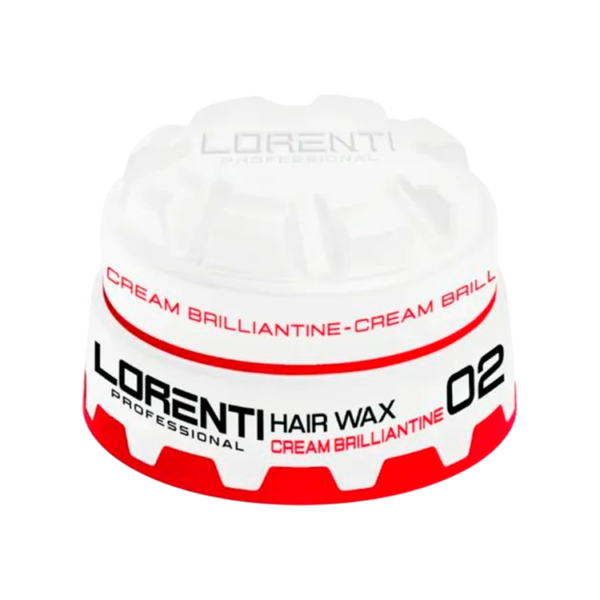 Cera Lorenti 02 Crema Brillante - Fijación Firme Base Agua 150ml