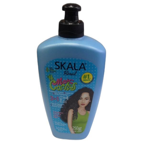 Crema para Peinar Skala Mais Cachos 3 en 1 - Definición de Rizos