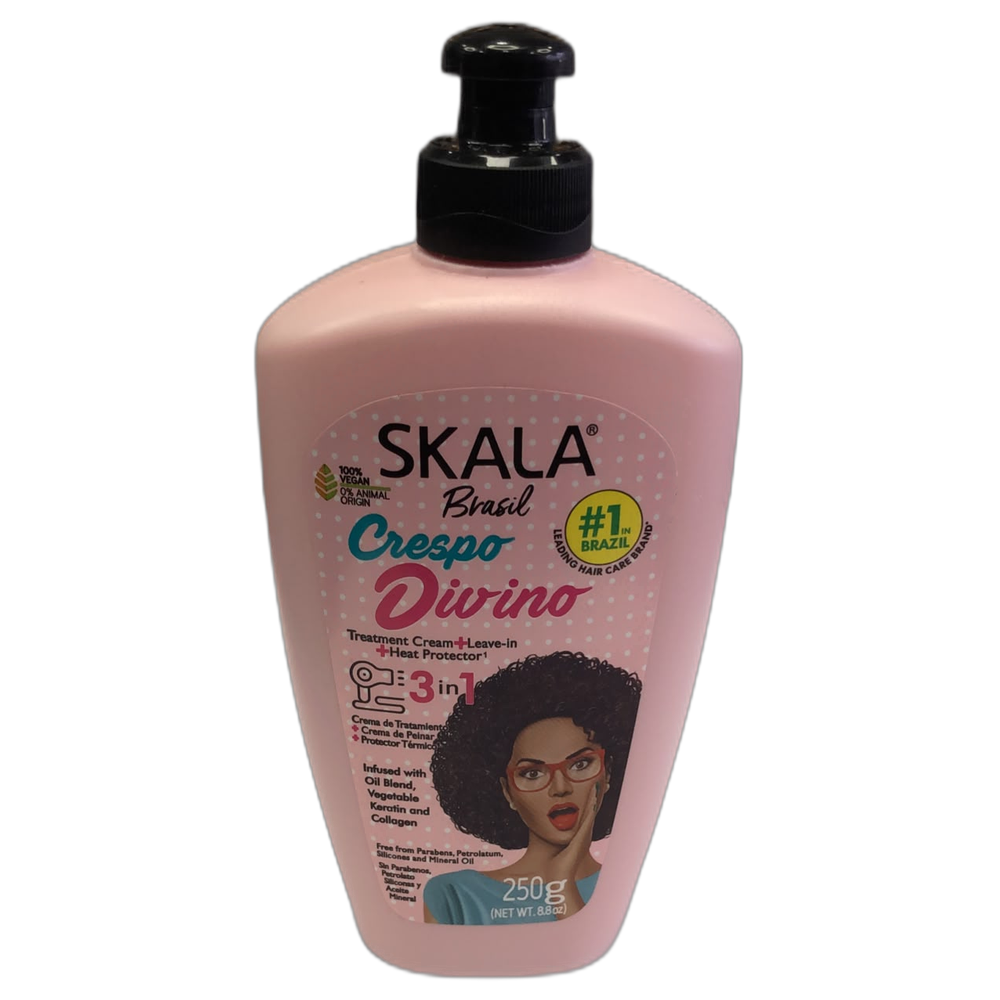 Crema Skala Crespo Divino 3 en 1 - Definición de Rizos y Anti-Frizz